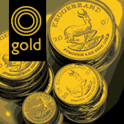 World Gold Council logo on a background of Kruger Rands