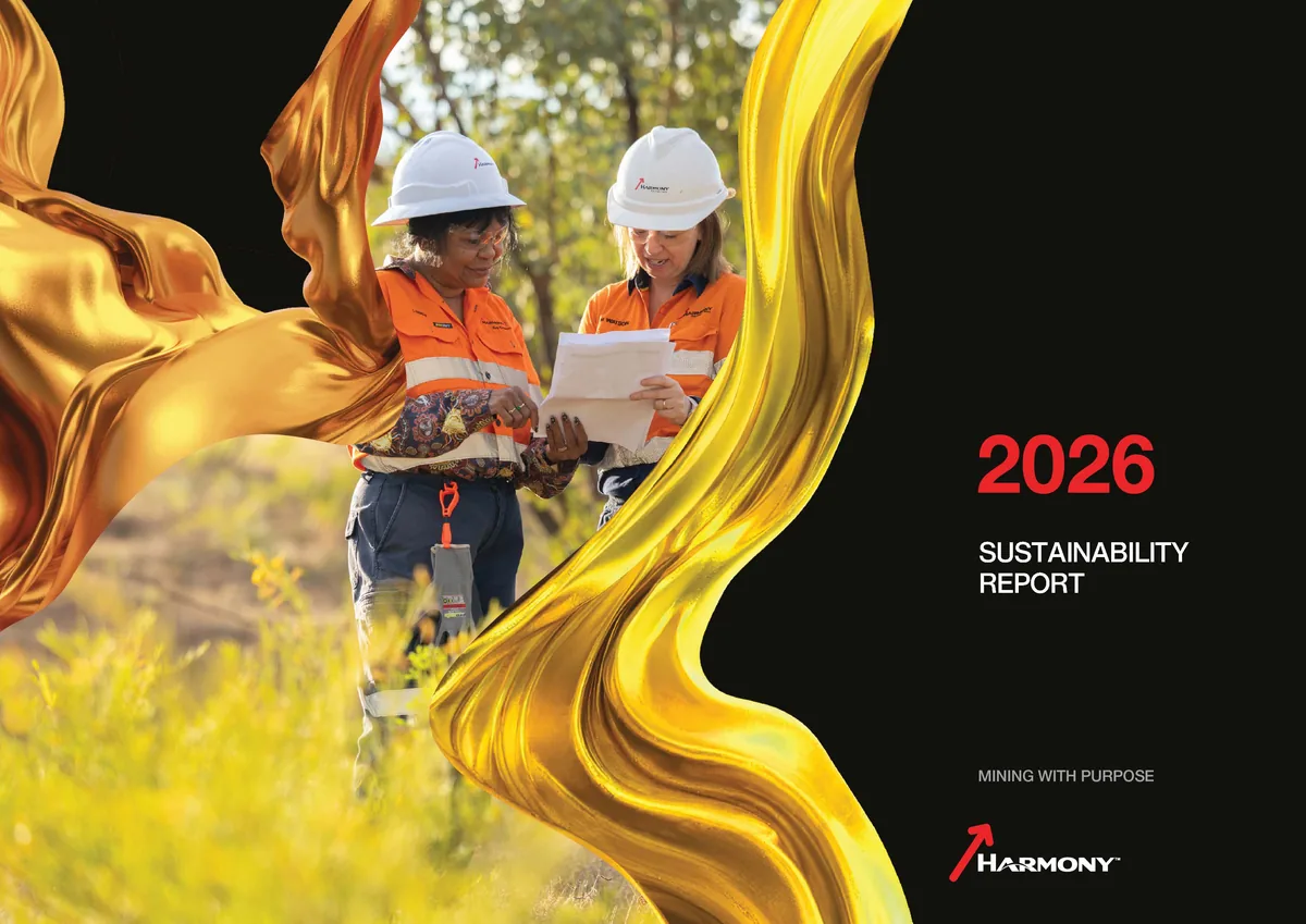 Sustainability report cover